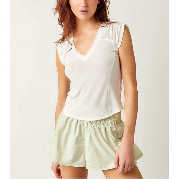 FP Movement by Free People Tops - NWOT Free People Movement True North White Short Sleeve T-Shirt Size Medium